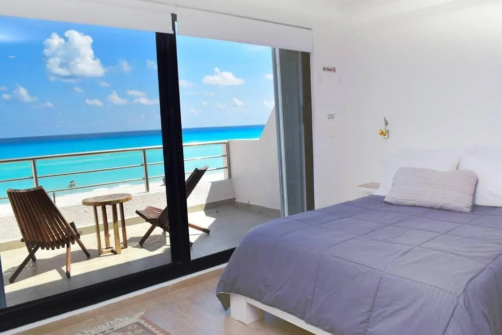 Ocean Front Villa Marlin, Best Location In Hotel Zone #109 Cancun