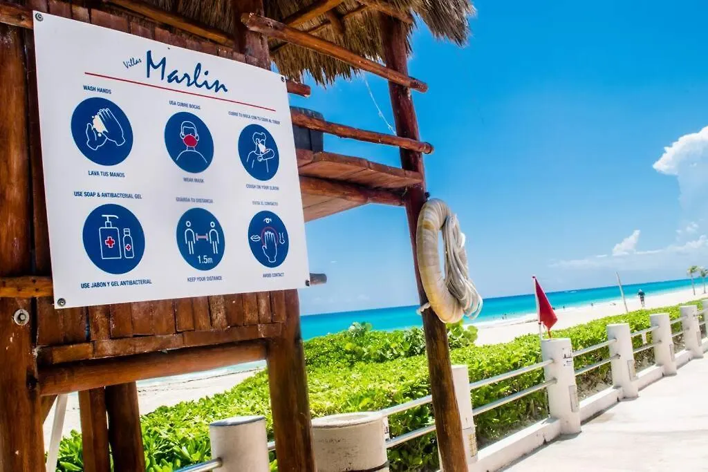 Ocean Front Villa Marlin, Best Location In Hotel Zone #109 Cancún