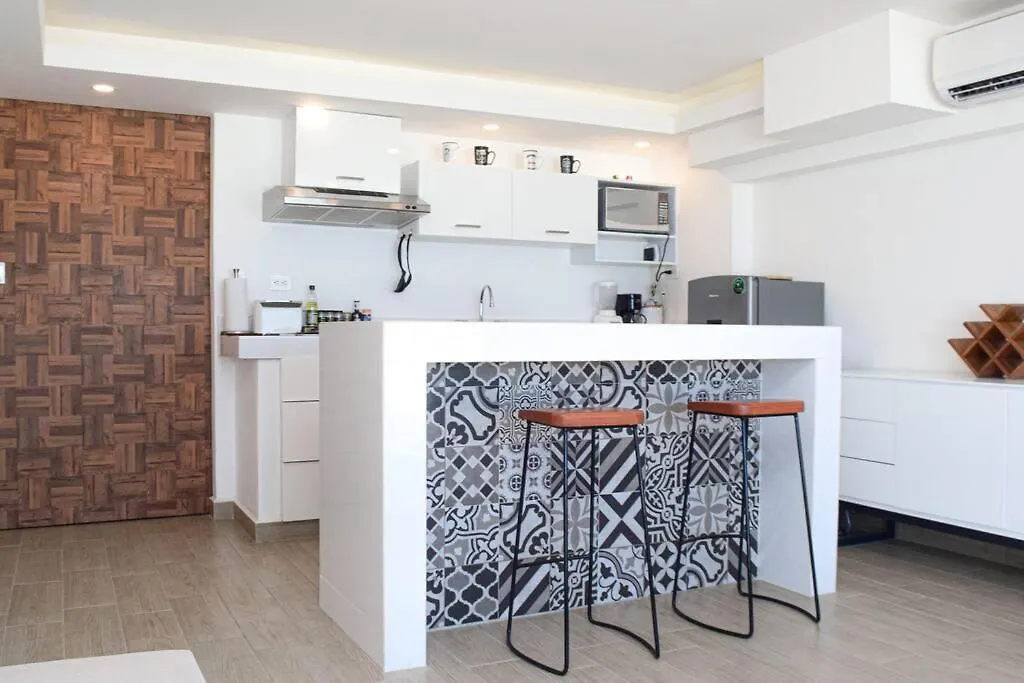Daire Ocean Front Villa Marlin, Best Location In Hotel Zone #109 Cancun
